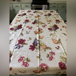 Mainstays Rectangle Fruit 60” x 84” Fabric Tablecloth